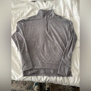 Nike Dri-FIT Heathered Gray Pullover